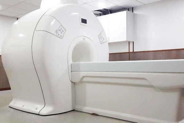 An image showing the high-tech portable MRI scanner 